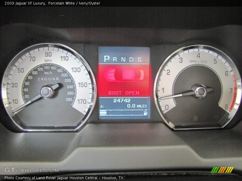  2009 XF Luxury Luxury Gauges