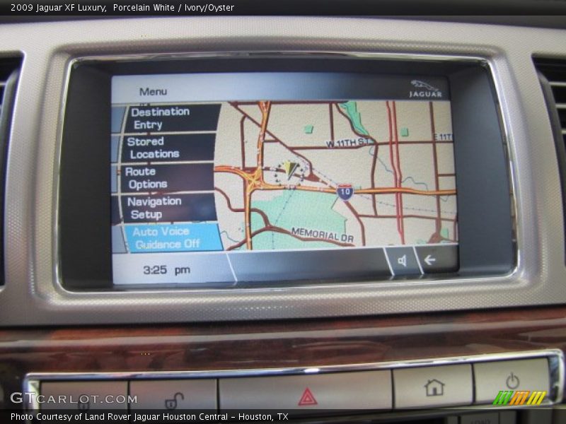 Navigation of 2009 XF Luxury