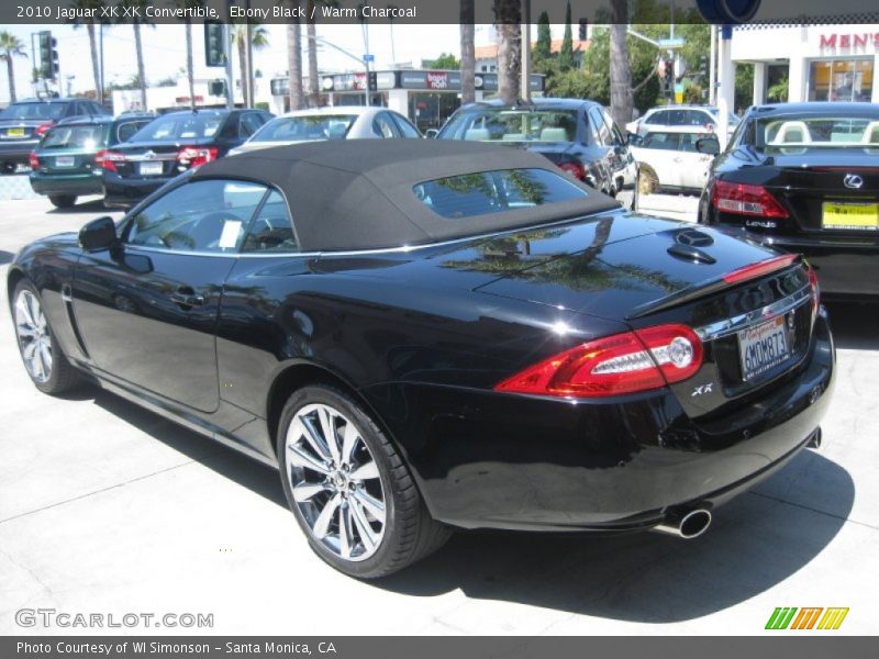 Ebony Black / Warm Charcoal 2010 Jaguar XK XK Convertible