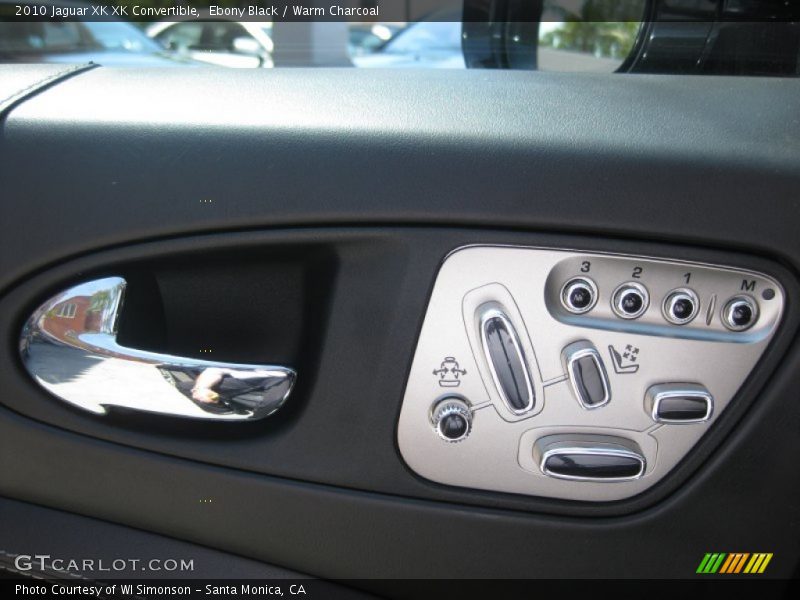 Ebony Black / Warm Charcoal 2010 Jaguar XK XK Convertible