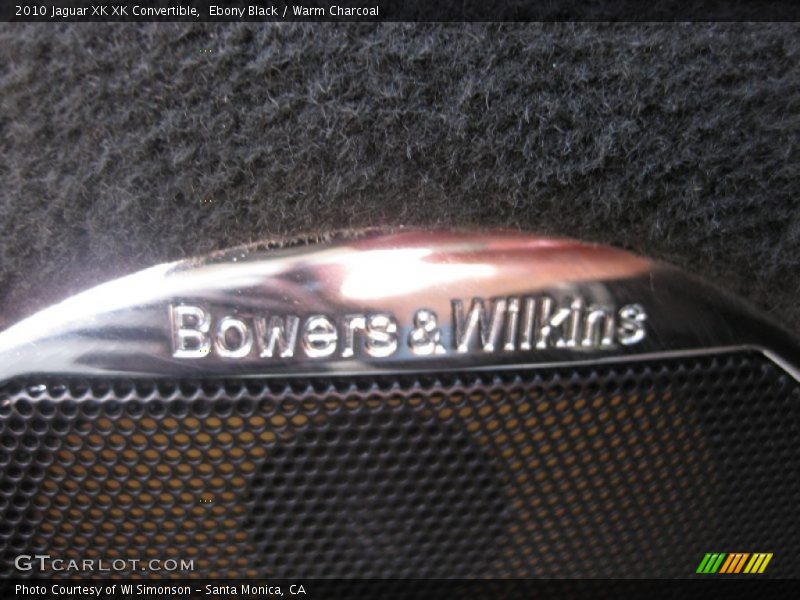 Ebony Black / Warm Charcoal 2010 Jaguar XK XK Convertible