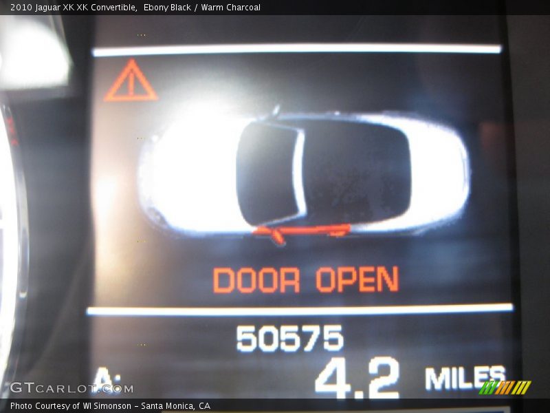 Ebony Black / Warm Charcoal 2010 Jaguar XK XK Convertible