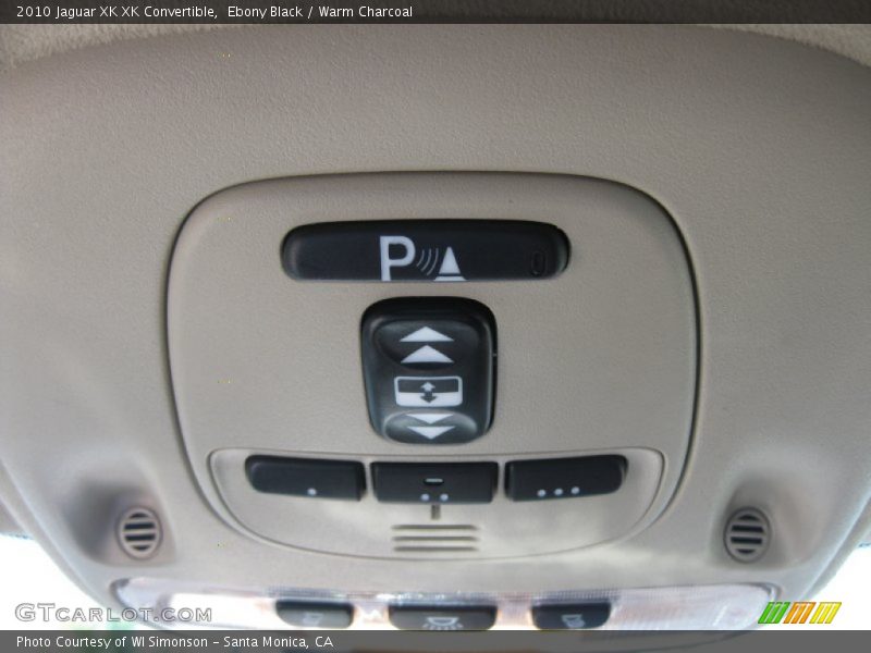 Ebony Black / Warm Charcoal 2010 Jaguar XK XK Convertible