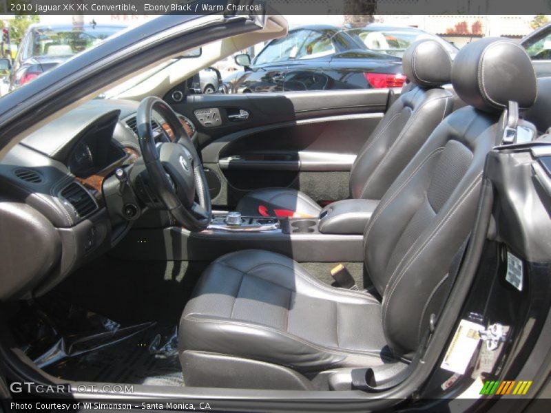 Ebony Black / Warm Charcoal 2010 Jaguar XK XK Convertible