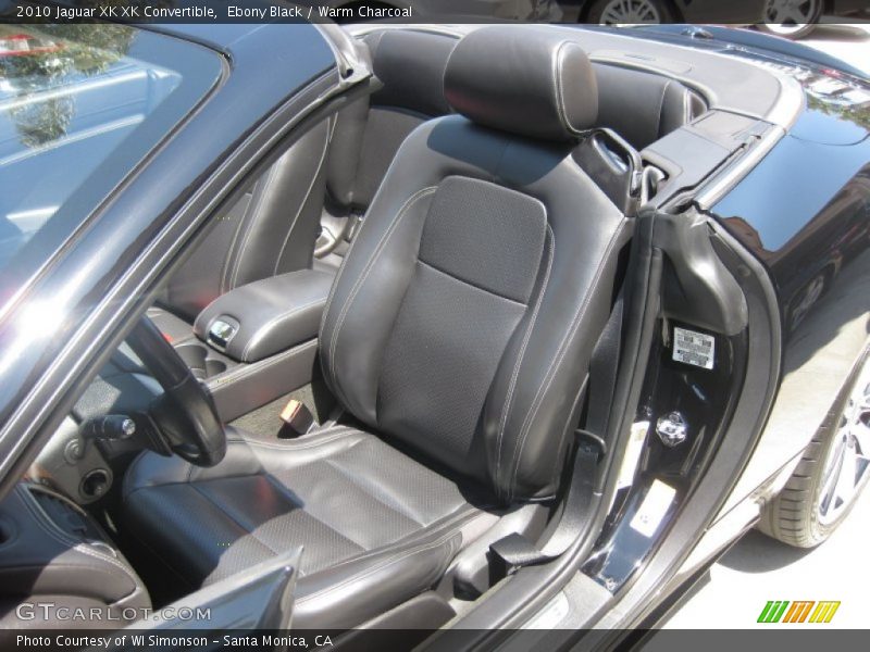 Ebony Black / Warm Charcoal 2010 Jaguar XK XK Convertible