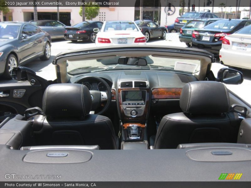 Ebony Black / Warm Charcoal 2010 Jaguar XK XK Convertible
