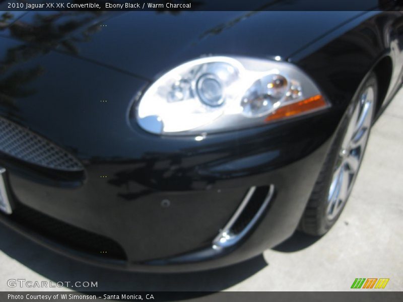Ebony Black / Warm Charcoal 2010 Jaguar XK XK Convertible