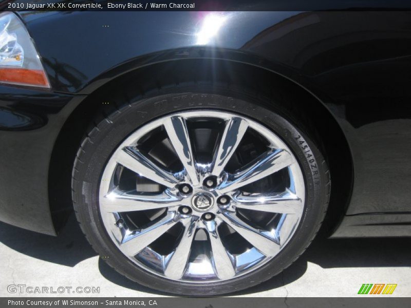 Ebony Black / Warm Charcoal 2010 Jaguar XK XK Convertible