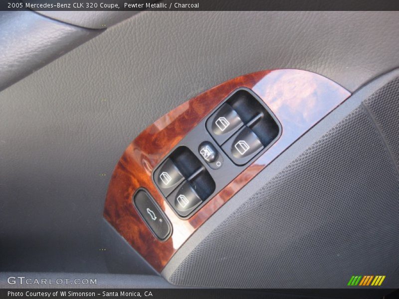 Pewter Metallic / Charcoal 2005 Mercedes-Benz CLK 320 Coupe