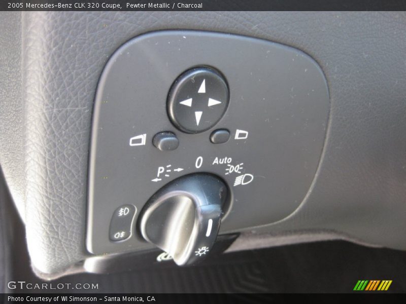 Pewter Metallic / Charcoal 2005 Mercedes-Benz CLK 320 Coupe