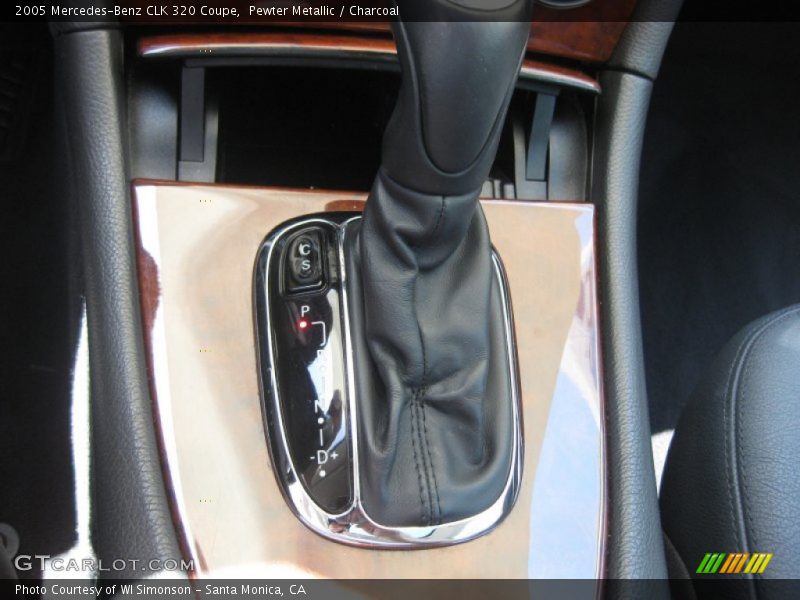 Pewter Metallic / Charcoal 2005 Mercedes-Benz CLK 320 Coupe