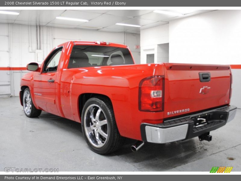 Victory Red / Ebony 2008 Chevrolet Silverado 1500 LT Regular Cab