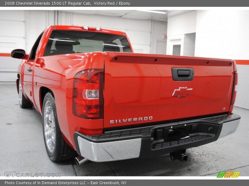 Victory Red / Ebony 2008 Chevrolet Silverado 1500 LT Regular Cab