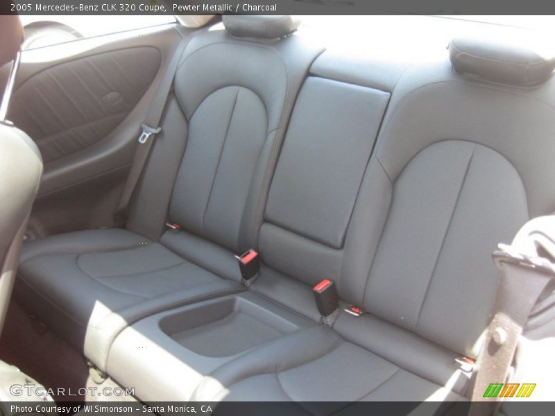 Pewter Metallic / Charcoal 2005 Mercedes-Benz CLK 320 Coupe