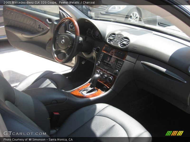 Pewter Metallic / Charcoal 2005 Mercedes-Benz CLK 320 Coupe