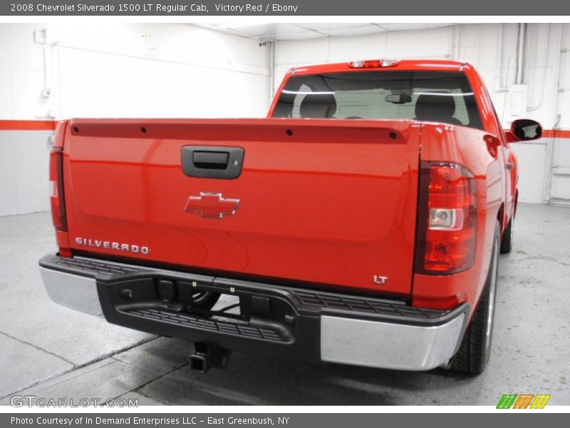 Victory Red / Ebony 2008 Chevrolet Silverado 1500 LT Regular Cab