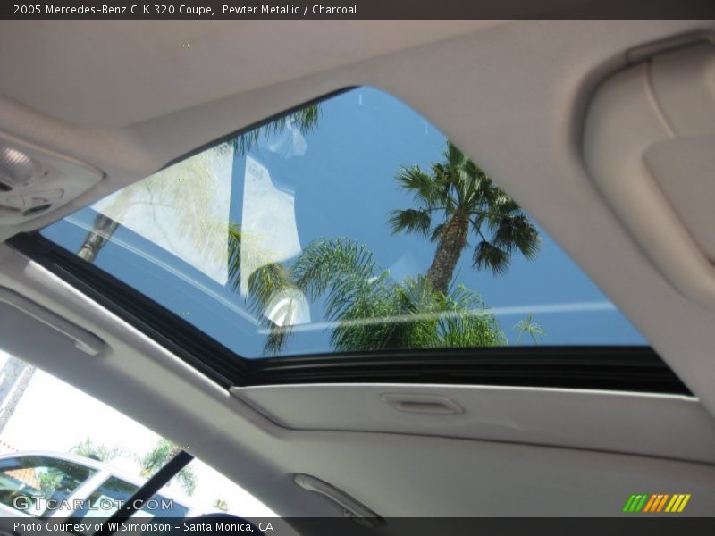 Pewter Metallic / Charcoal 2005 Mercedes-Benz CLK 320 Coupe
