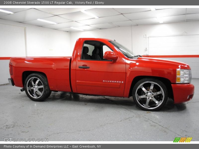 Victory Red / Ebony 2008 Chevrolet Silverado 1500 LT Regular Cab