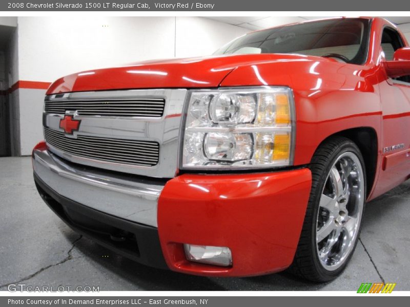 Victory Red / Ebony 2008 Chevrolet Silverado 1500 LT Regular Cab