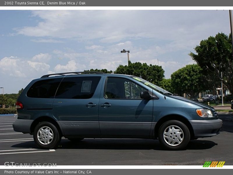Denim Blue Mica / Oak 2002 Toyota Sienna CE