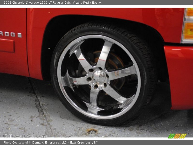 Victory Red / Ebony 2008 Chevrolet Silverado 1500 LT Regular Cab