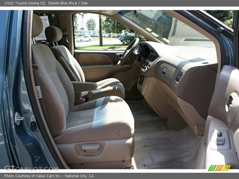 Denim Blue Mica / Oak 2002 Toyota Sienna CE