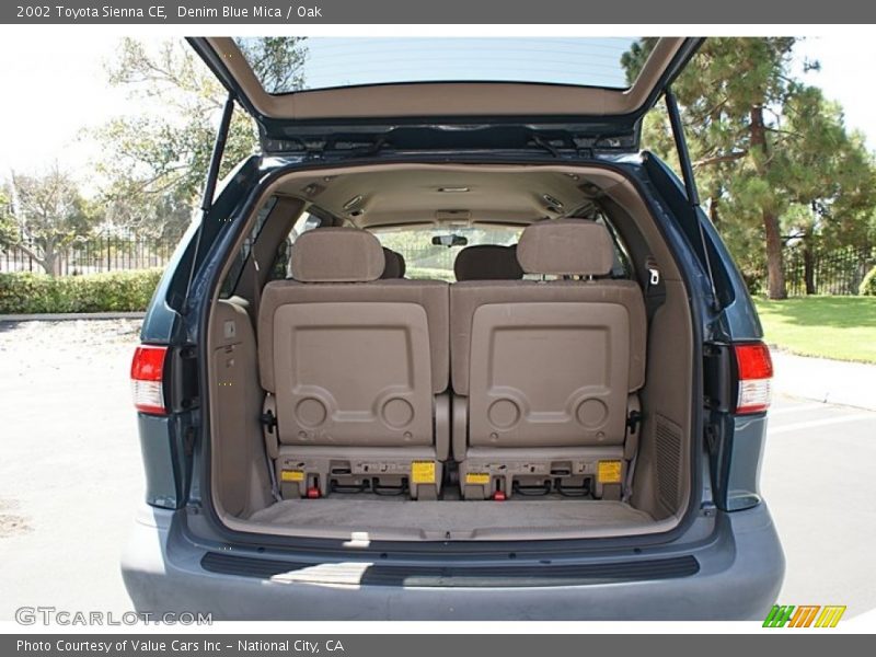 Denim Blue Mica / Oak 2002 Toyota Sienna CE