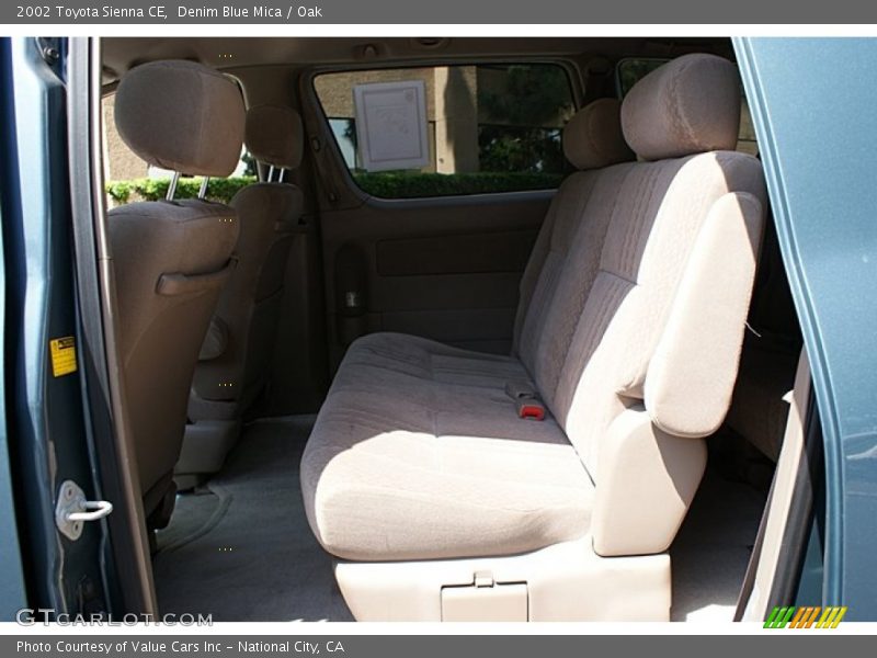 Denim Blue Mica / Oak 2002 Toyota Sienna CE