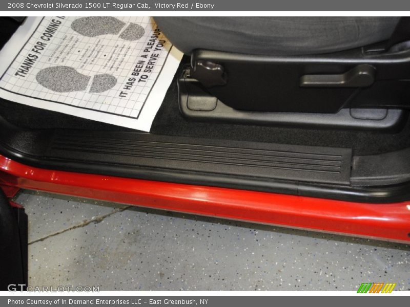 Victory Red / Ebony 2008 Chevrolet Silverado 1500 LT Regular Cab