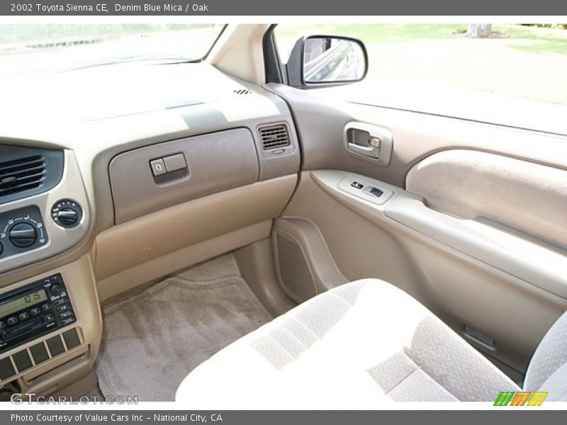 Denim Blue Mica / Oak 2002 Toyota Sienna CE