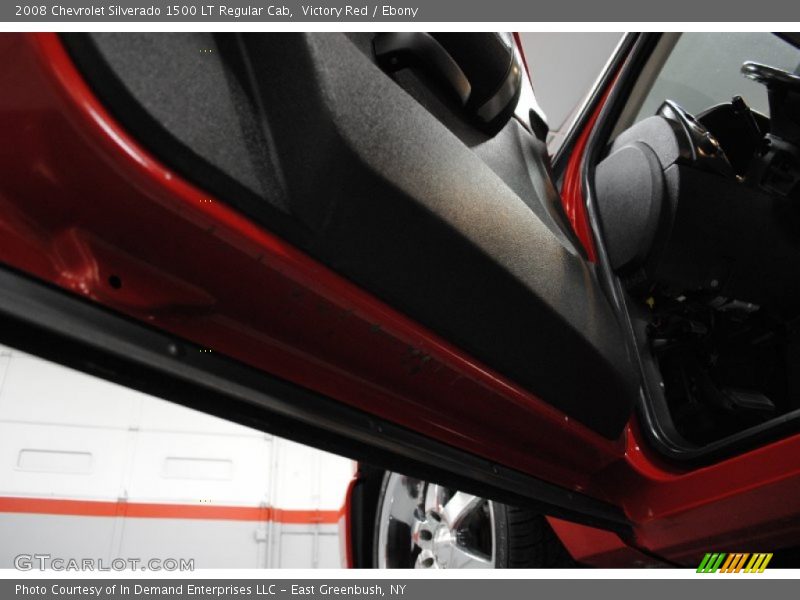 Victory Red / Ebony 2008 Chevrolet Silverado 1500 LT Regular Cab