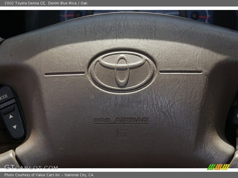 Denim Blue Mica / Oak 2002 Toyota Sienna CE