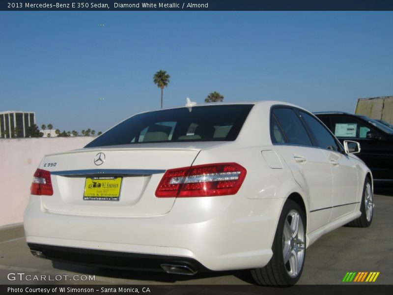 Diamond White Metallic / Almond 2013 Mercedes-Benz E 350 Sedan