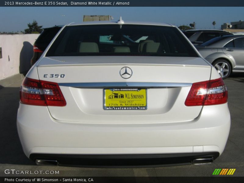 Diamond White Metallic / Almond 2013 Mercedes-Benz E 350 Sedan