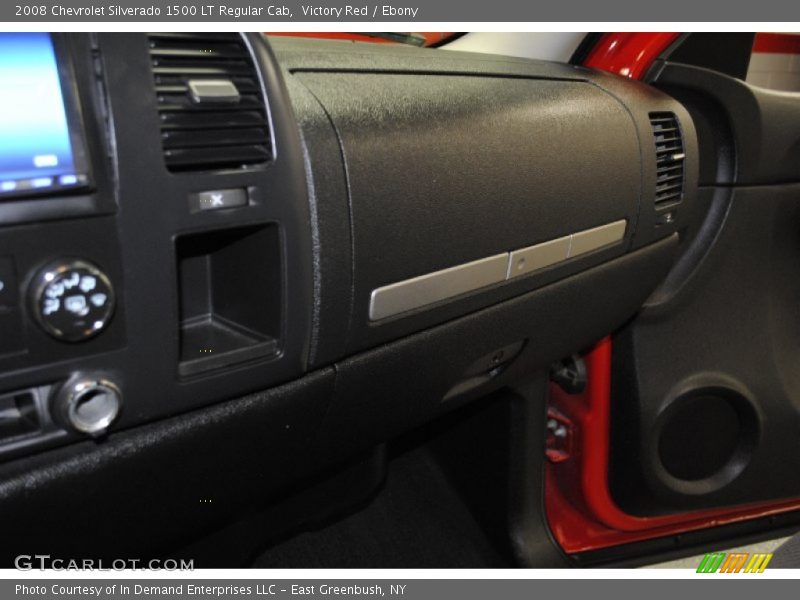 Victory Red / Ebony 2008 Chevrolet Silverado 1500 LT Regular Cab