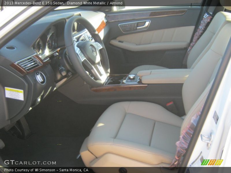 Diamond White Metallic / Almond 2013 Mercedes-Benz E 350 Sedan