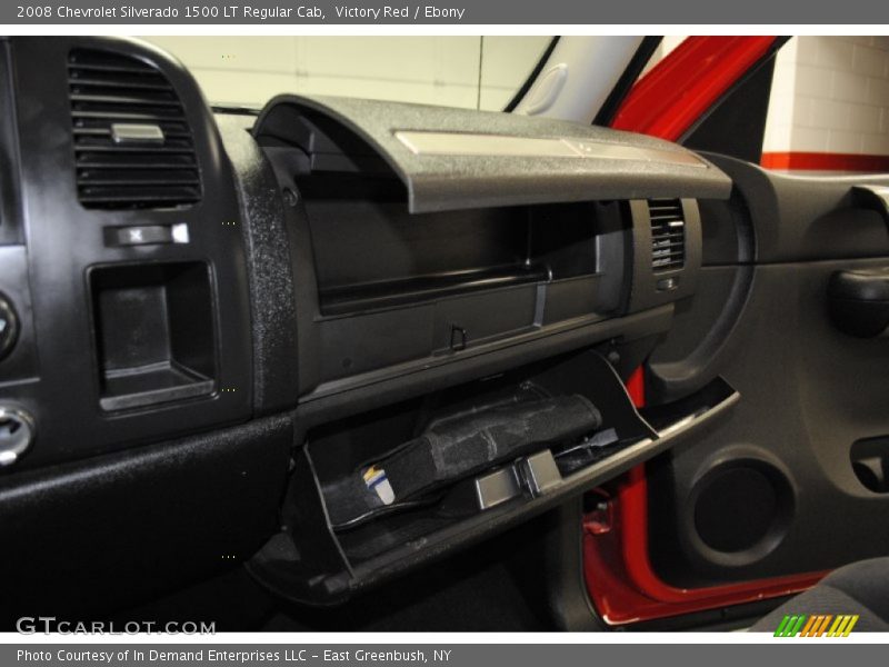 Victory Red / Ebony 2008 Chevrolet Silverado 1500 LT Regular Cab