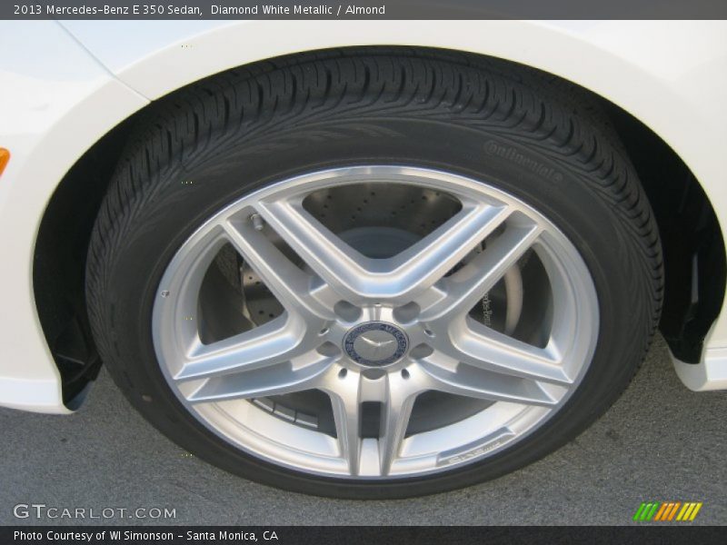 Diamond White Metallic / Almond 2013 Mercedes-Benz E 350 Sedan