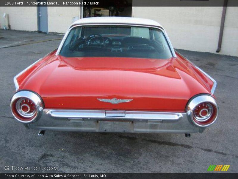 Rangoon Red / Black 1963 Ford Thunderbird Landau