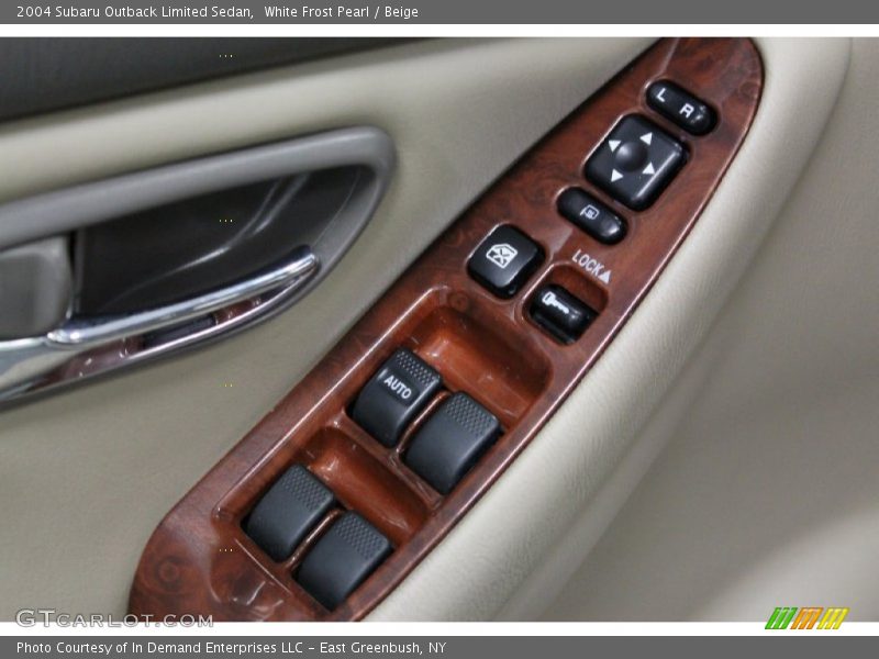 White Frost Pearl / Beige 2004 Subaru Outback Limited Sedan