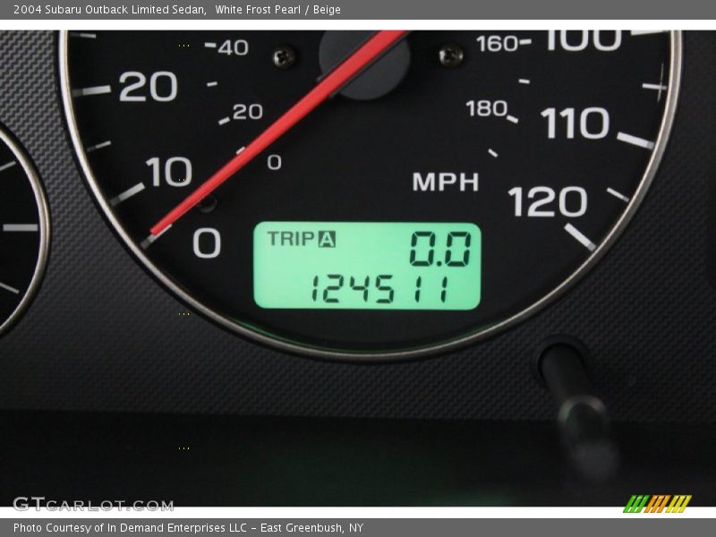 White Frost Pearl / Beige 2004 Subaru Outback Limited Sedan