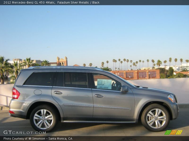 Paladium Silver Metallic / Black 2012 Mercedes-Benz GL 450 4Matic