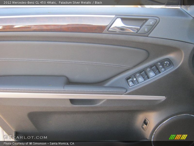 Paladium Silver Metallic / Black 2012 Mercedes-Benz GL 450 4Matic