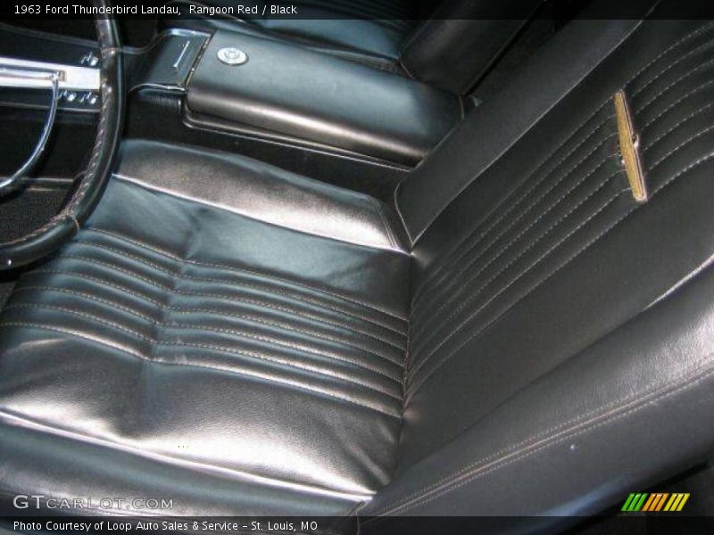 Rangoon Red / Black 1963 Ford Thunderbird Landau
