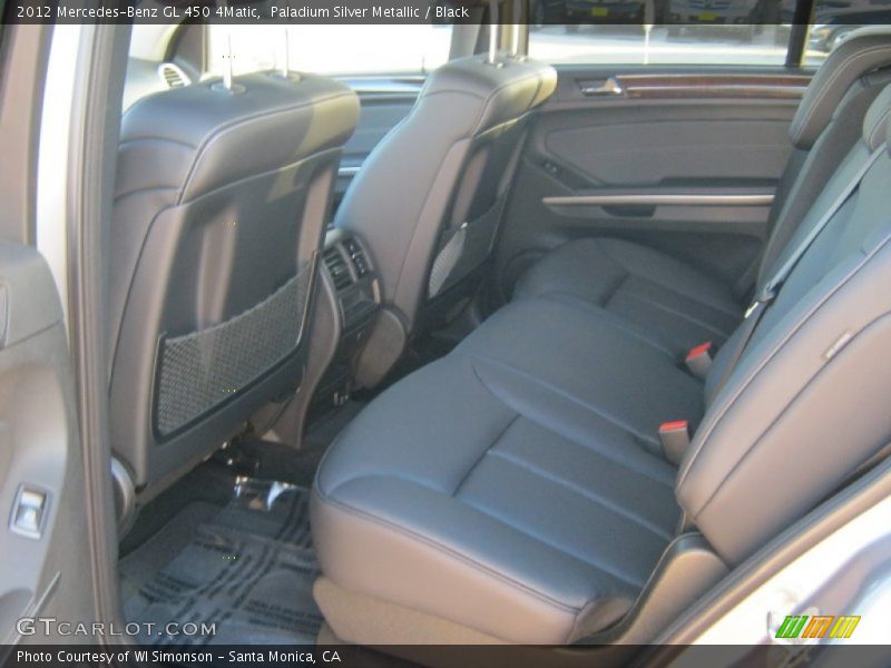 Paladium Silver Metallic / Black 2012 Mercedes-Benz GL 450 4Matic