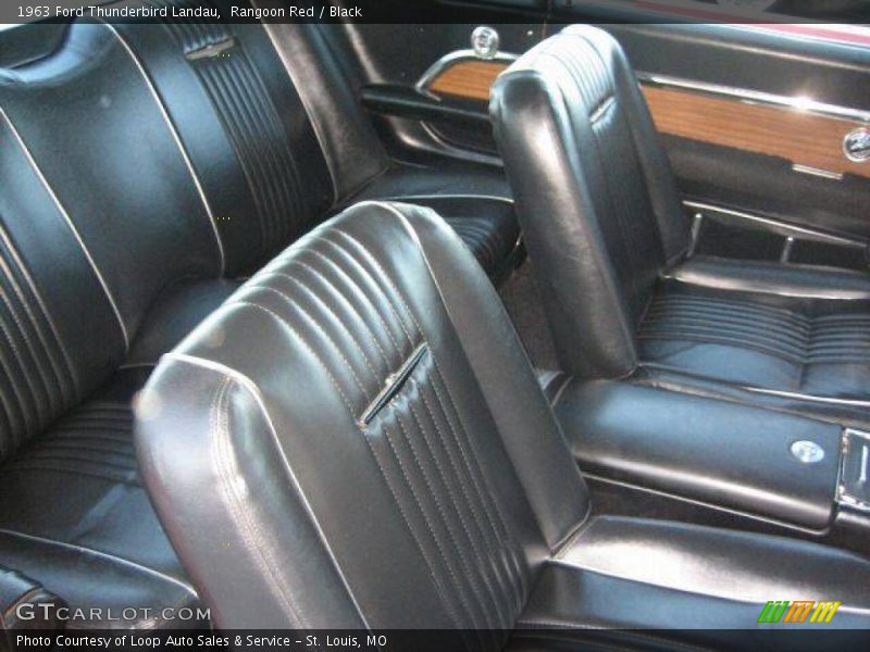 Rangoon Red / Black 1963 Ford Thunderbird Landau