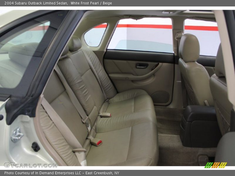 White Frost Pearl / Beige 2004 Subaru Outback Limited Sedan