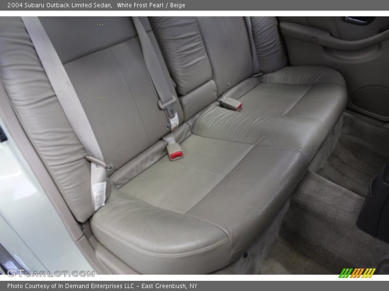 White Frost Pearl / Beige 2004 Subaru Outback Limited Sedan
