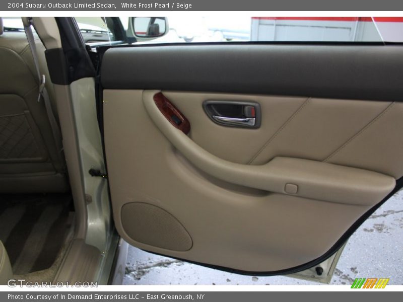 White Frost Pearl / Beige 2004 Subaru Outback Limited Sedan