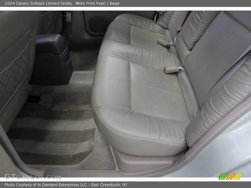 White Frost Pearl / Beige 2004 Subaru Outback Limited Sedan
